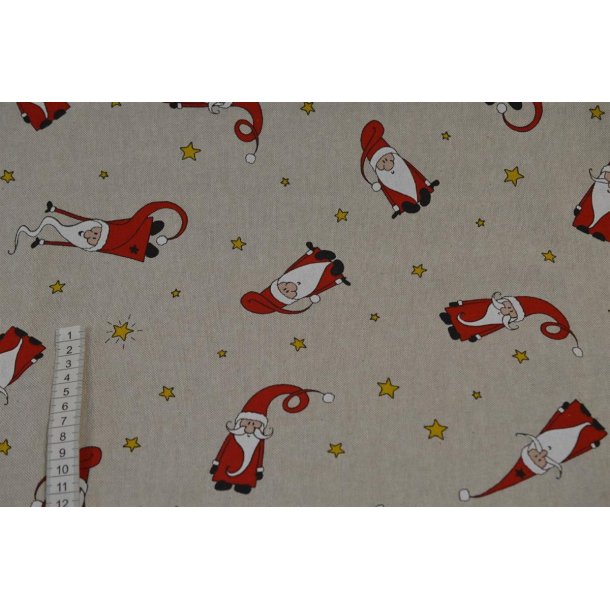 Kraftig bomuld m/Julemand