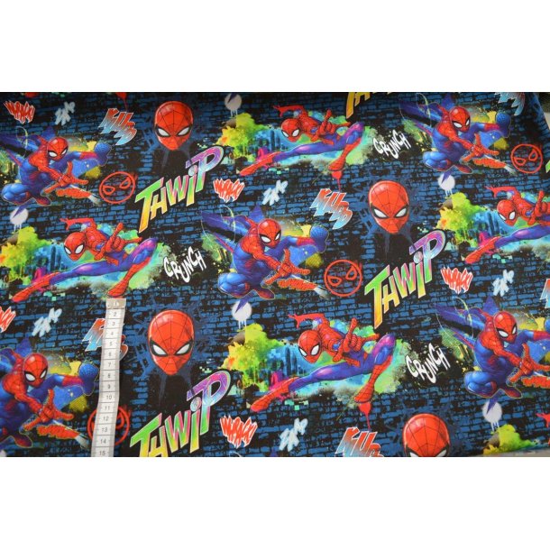 �kotex bomulds jersey m/Spidermann