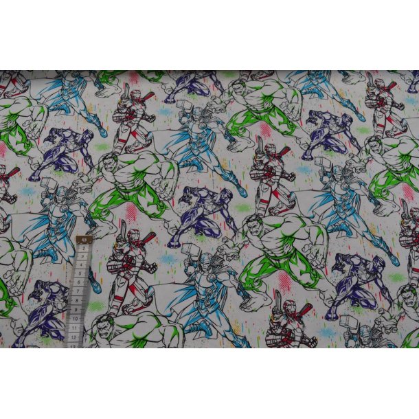 �kotex bomulds jersey m/Marvel