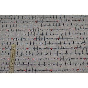 �kotex bomuld/poplin m/Hjerte diagram