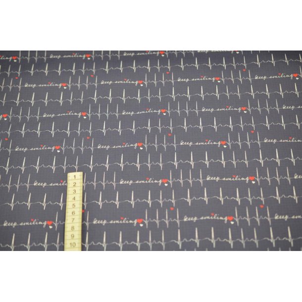�kotex bomuld/poplin m/hjerte diagram