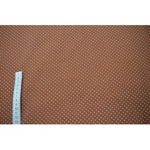 �kotex bomulds jersey M�rk karry m/sm� prikker