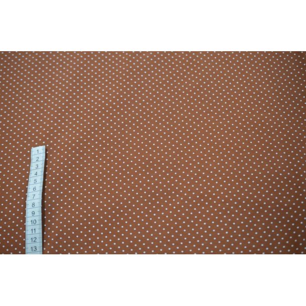 �kotex bomulds jersey M�rk karry m/sm� prikker