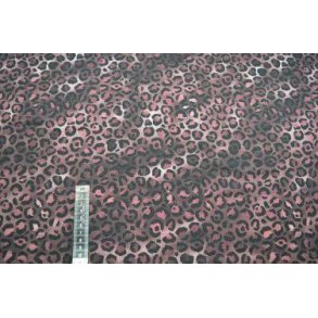 Viscose m/dyreprint, Brun