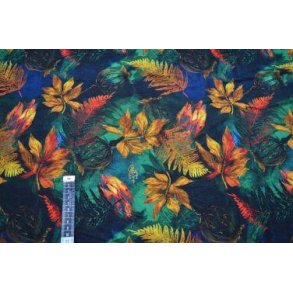 Viscose jersey med blade