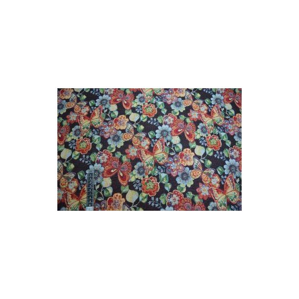 Gobelin, Blomster og sommerfugle