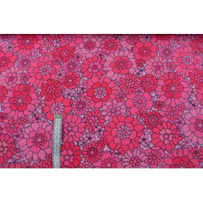 �kotex bomulds jersey m/blomster