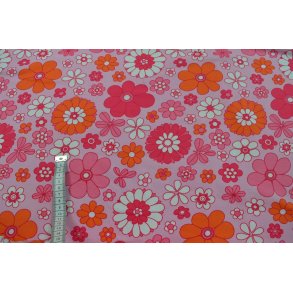 �kotex bomulds jersey m/blomster