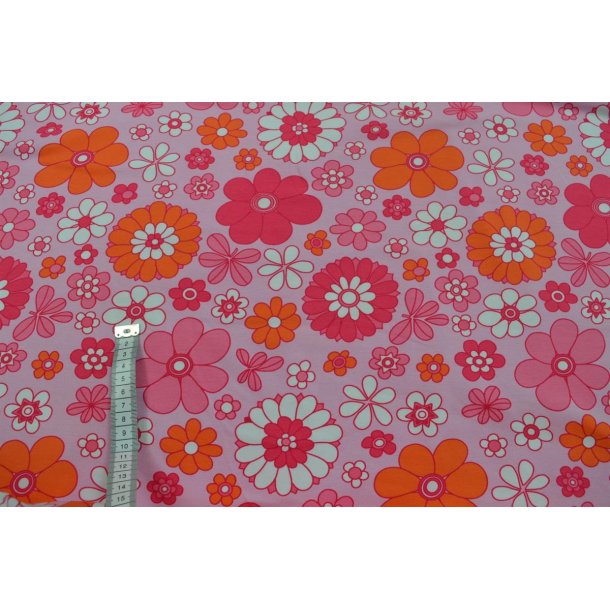 �kotex bomulds jersey m/blomster