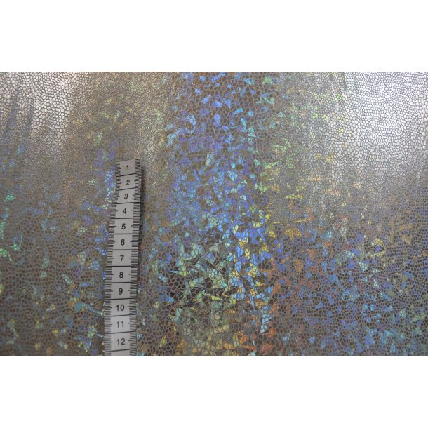 Glitter polyester jersey S�lv