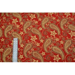 Julestof, Stjerner mv. R�d/guld