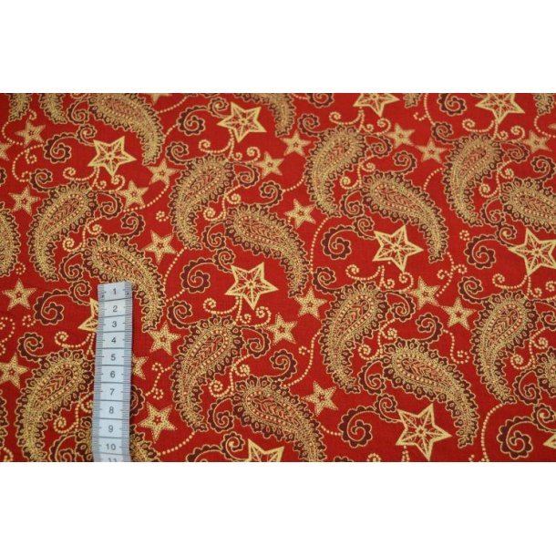 Julestof, Stjerner mv. R�d/guld