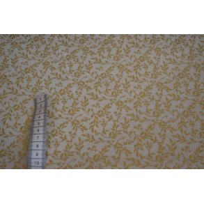 Julestof,Grene R�hvid/guld