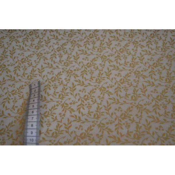 Julestof,Grene R�hvid/guld