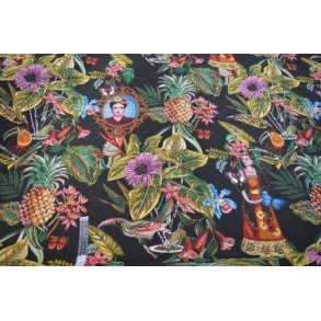 Gobelin, Blomster, fugle og ansigter