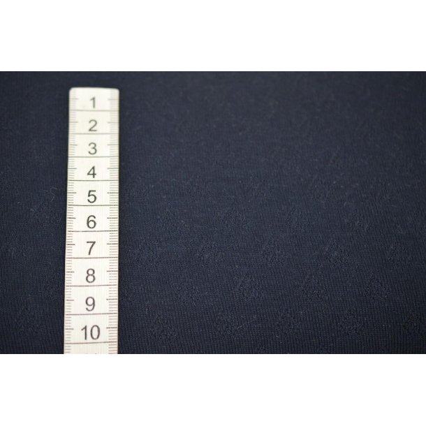 �kotex Bomuld m/m�nster Marinebl�