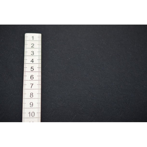 �kotex Bomuld m/m�nster Sort