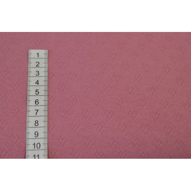 �kotex Bomuld m/m�nster Gammelrosa