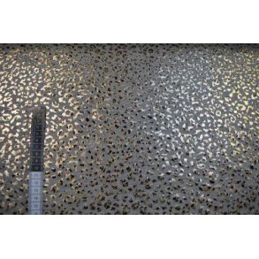 Alpen fleece Lys gr� m/guldprint