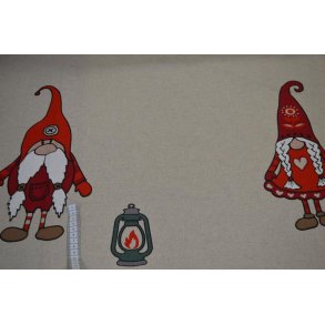 Halv panama m/Nissemor og Nissefar