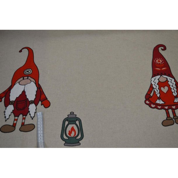 Halv panama m/Nissemor og Nissefar