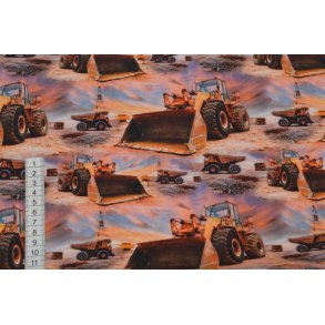 �kotex Bomulds Jersey m/gravmaskiner                                                                                       