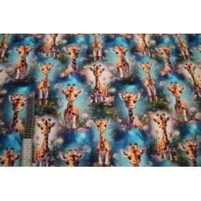 �kotex bomulds jersey m/Giraffer