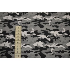 �kotex bomuld/poplin Gr� camouflage