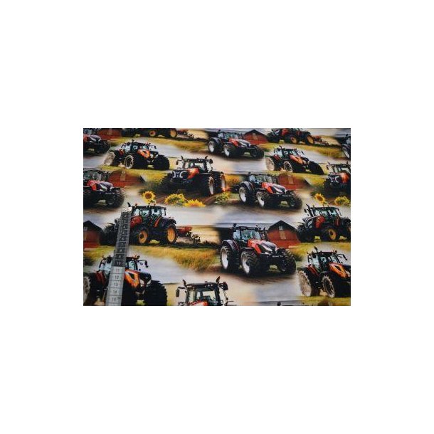 �kotex bomulds jersey m/Traktor