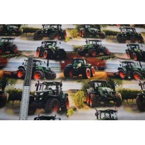 �kotex bomulds jersey m/Traktor