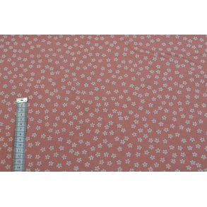 �kotex Bomuld Poplin m/blomster Lyser�d