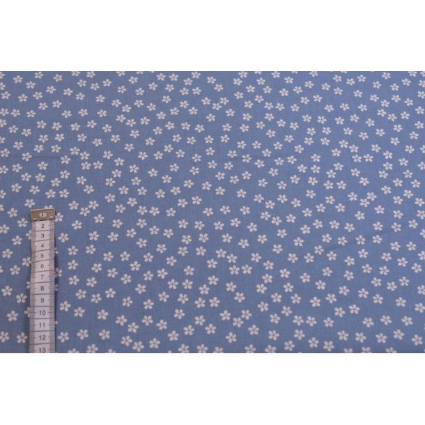 �kotex Bomuld Poplin m/blomster, Duebl�