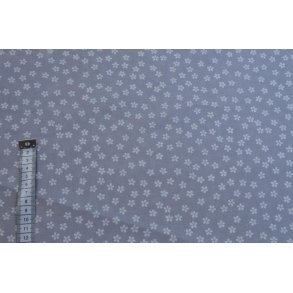 �kotex Bomuld Poplin m/blomster, Gr�