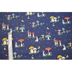 �kotex Bomuld/Poplin Mushroom Bl�