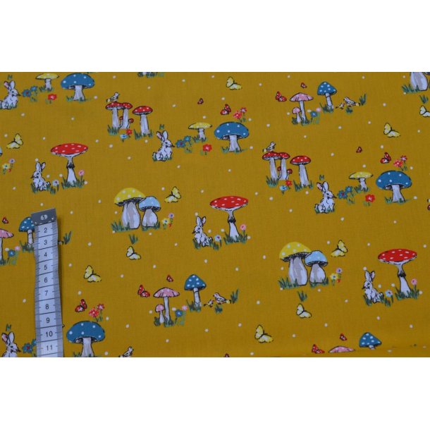 �kotex Bomuld/Poplin Mushroom Karry