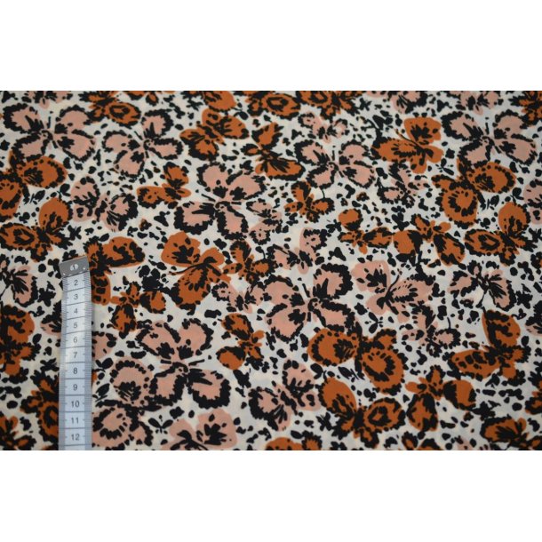 Polyester Radiance m/sommerfugle