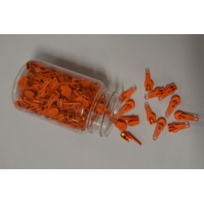 Skyder til spiral lynl�s 4 mm Orange