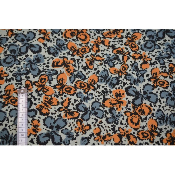 Polyester Radiance m/sommerfugle