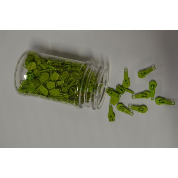 Skyder til spiral lynl�s 4 mm Lysgr�n