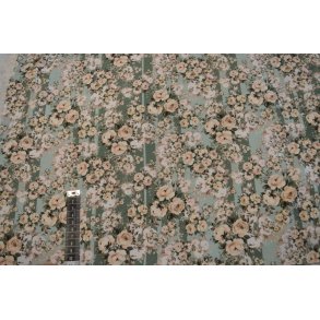 Viscose jersey m/sm� roser