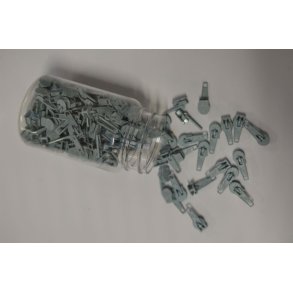 Skyder til spiral lynl�s 4 mm Gr�