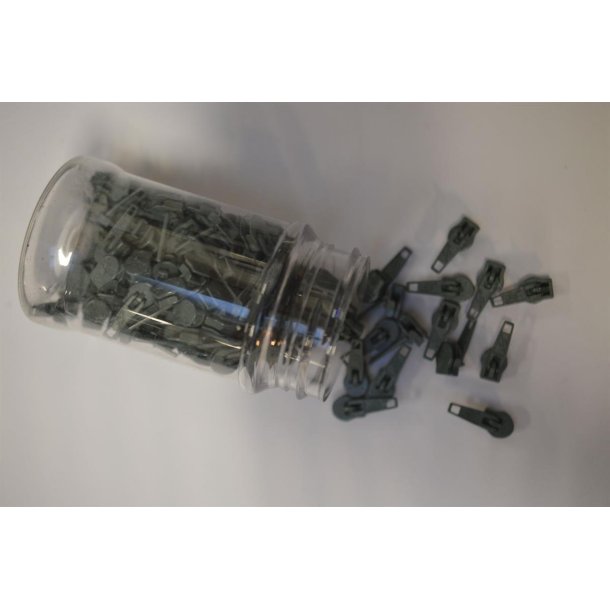 Skyder til spiral lynl�s 4 mm M�rkgr�