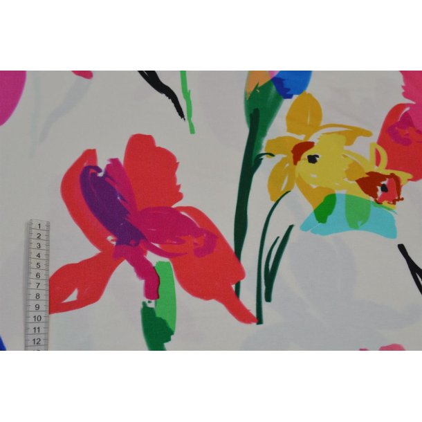 �kotex Viscose m/blomster