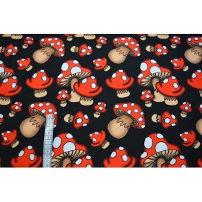 �kotex bomulds jersey m/Svampe