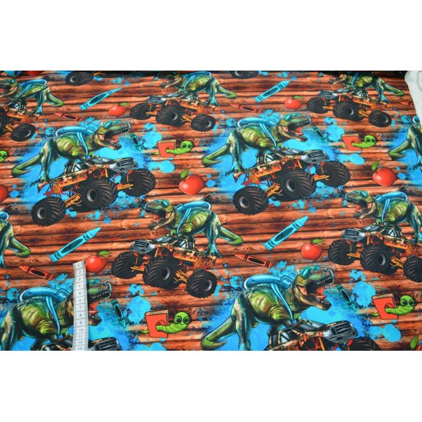 �kotex bomulds jersey m/Dinosaur