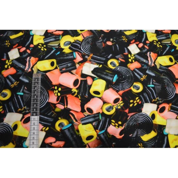 �kotex bomulds jersey, Lakridskonfekt