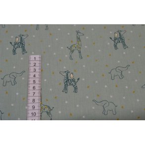 Bomuld Poplin Gots Gr�n