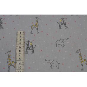 Bomuld Poplin Gots Lys gr�