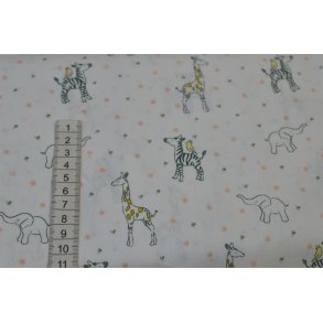 Bomuld Poplin Gots Hvid