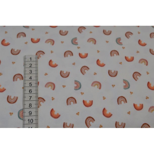 Gots Bomulds Jersey m/regnbuer